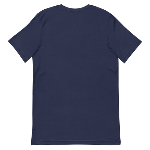 'SOUTHEAST WASHINGTON DC/202' (White/Red Emblem) -Navy Unisex T-shirt